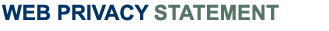 Privacy Statement