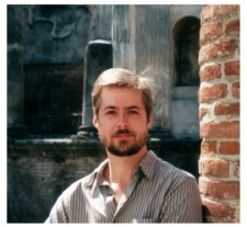 Religious Studies Professor Jason BeDuhn at the Temple of Isis, Pompeii. 