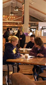 Dining at Java.com