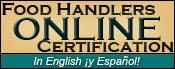 Food Handlers Online Certification