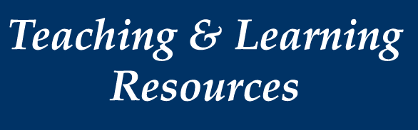 Teaching & Learning Resources banner