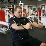 Guy Lifting Weights