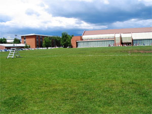 NAU Natatorium Wall Aquatic Field