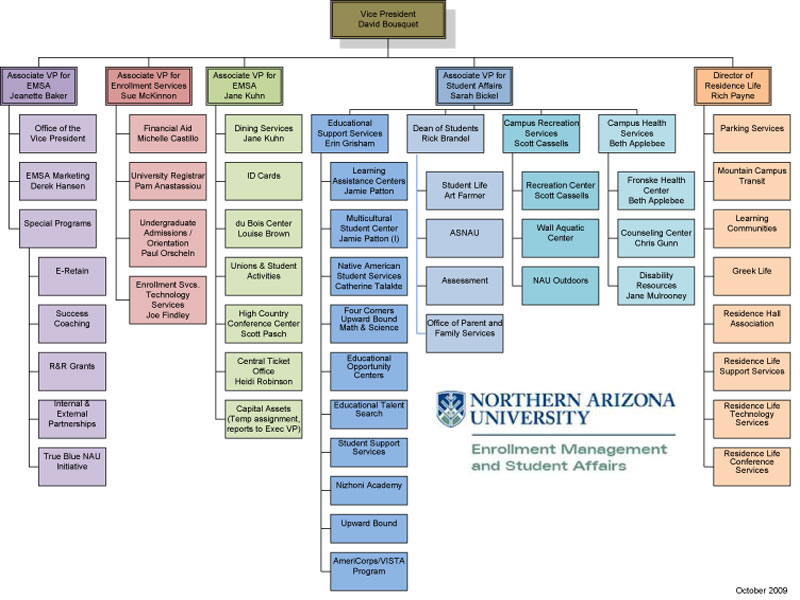 EMSA Organization Chart