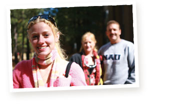 Family at Family Weekend
