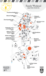 Family Weekend Map