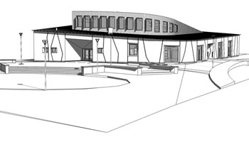 NACC Rendering, Exterior